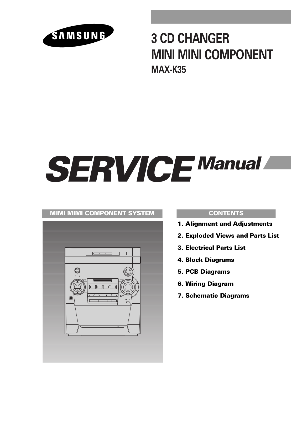 Samsung MAX  K35 Service Manual