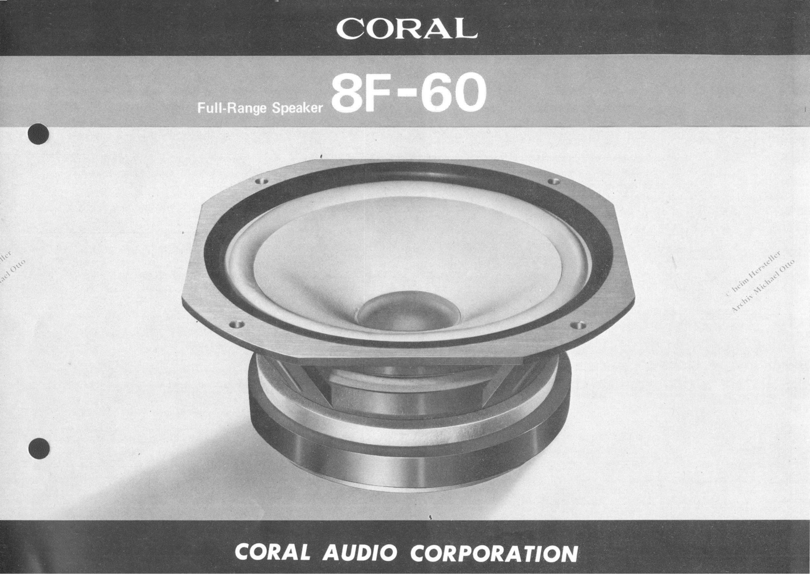 Coral 8F-60 User guide - ManualMachine.com