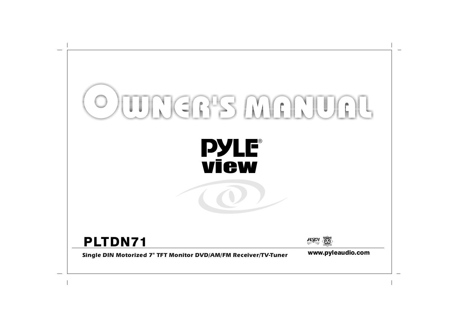 PYLE Audio PLTDN71 User Manual