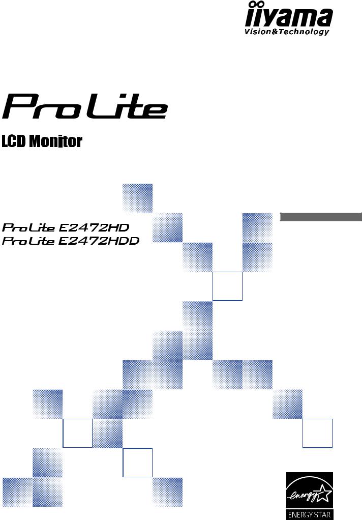 IIYAMA E2472HD-B User Manual