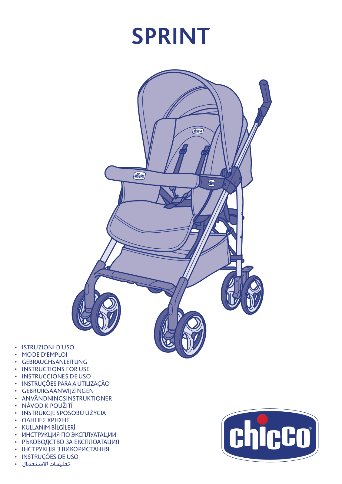 Chicco TRIO SPRINT User Manual