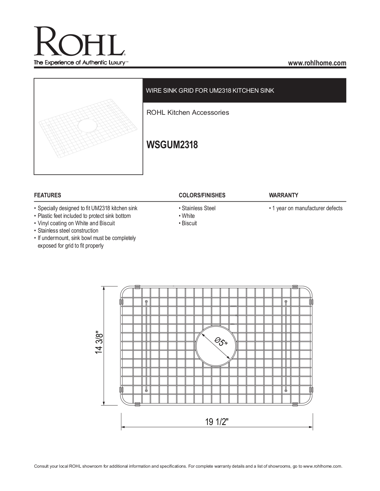 Shaws SHWS1045 Specifications - ManualMachine.com
