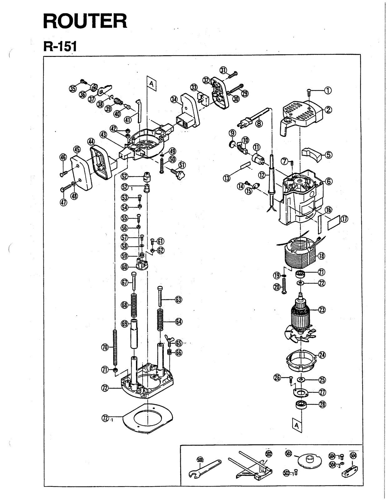 Ryobi R151 User Manual