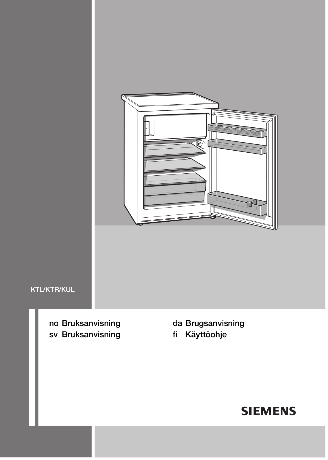 Siemens KT14RV21FF, KT14RV20, KT14RV21 User Manual