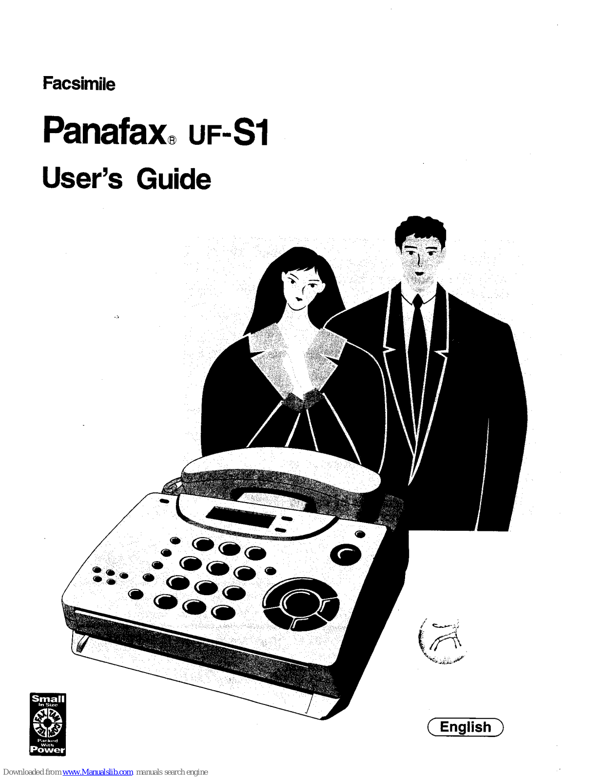 Panasonic Panafax UF-S1 User Manual