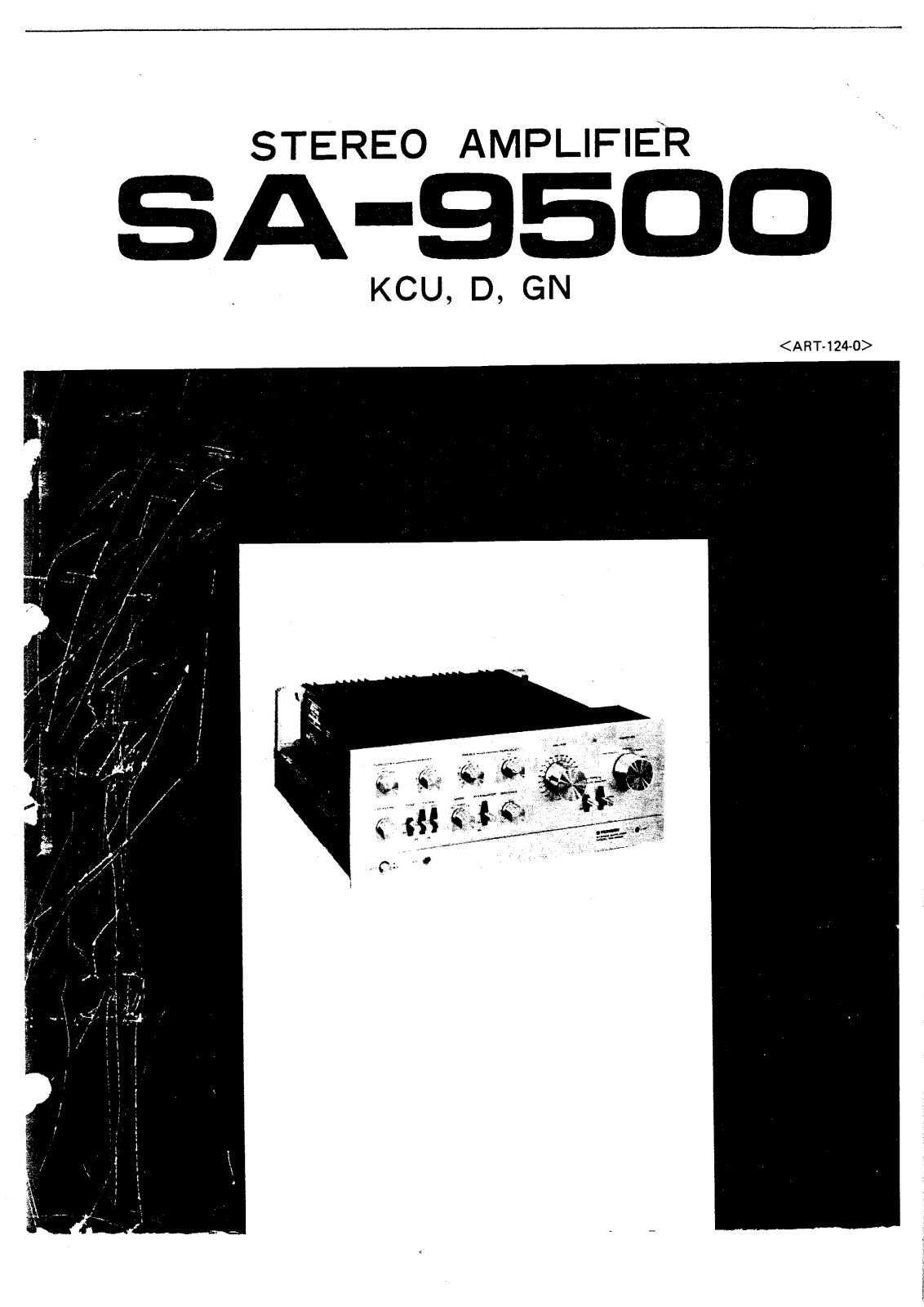 Pioneer SA-9500 Service manual