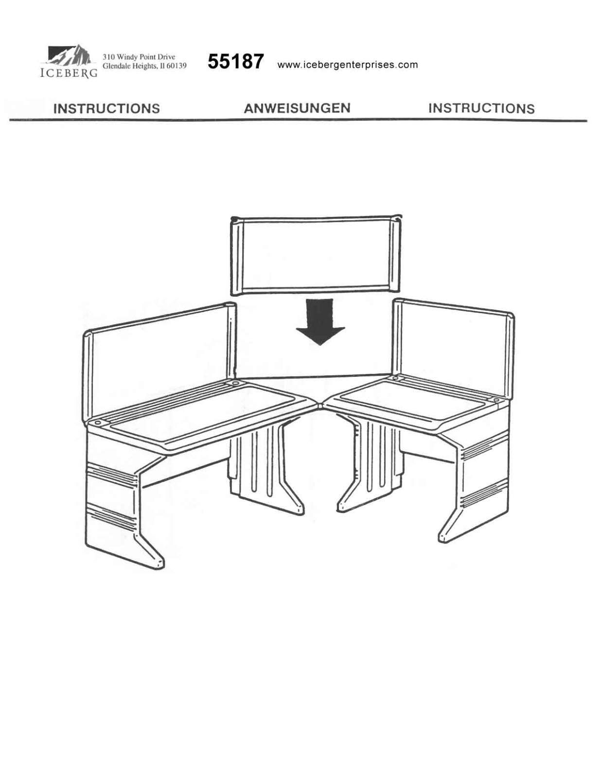 Iceberg 55187 User Manual