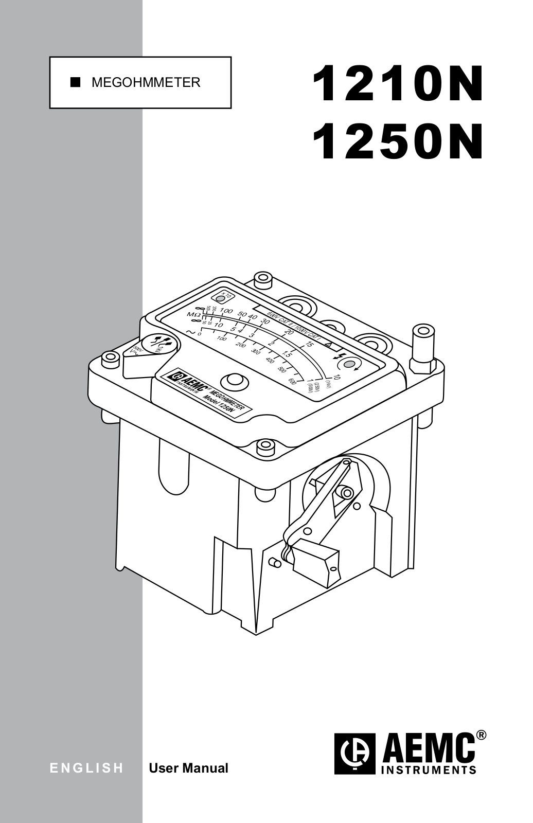 Aemc instruments 1210N, 1250N User Manual