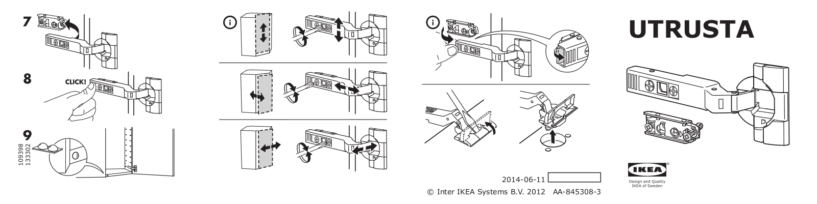 Ikea 20261992 Assembly instructions