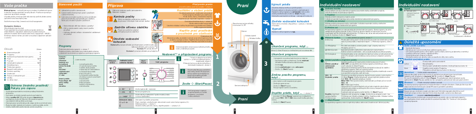 Bosch WAE 28462 BY User Manual