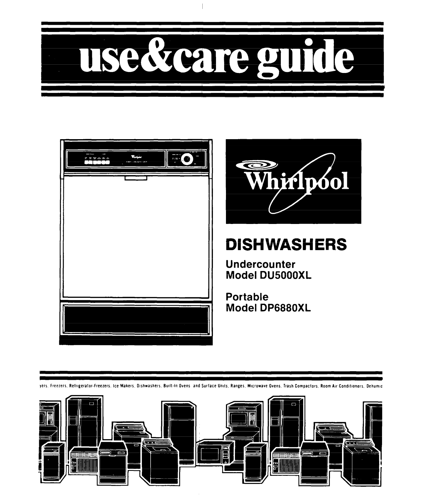 Whirlpool DU5000XL, DP6880XL User Manual