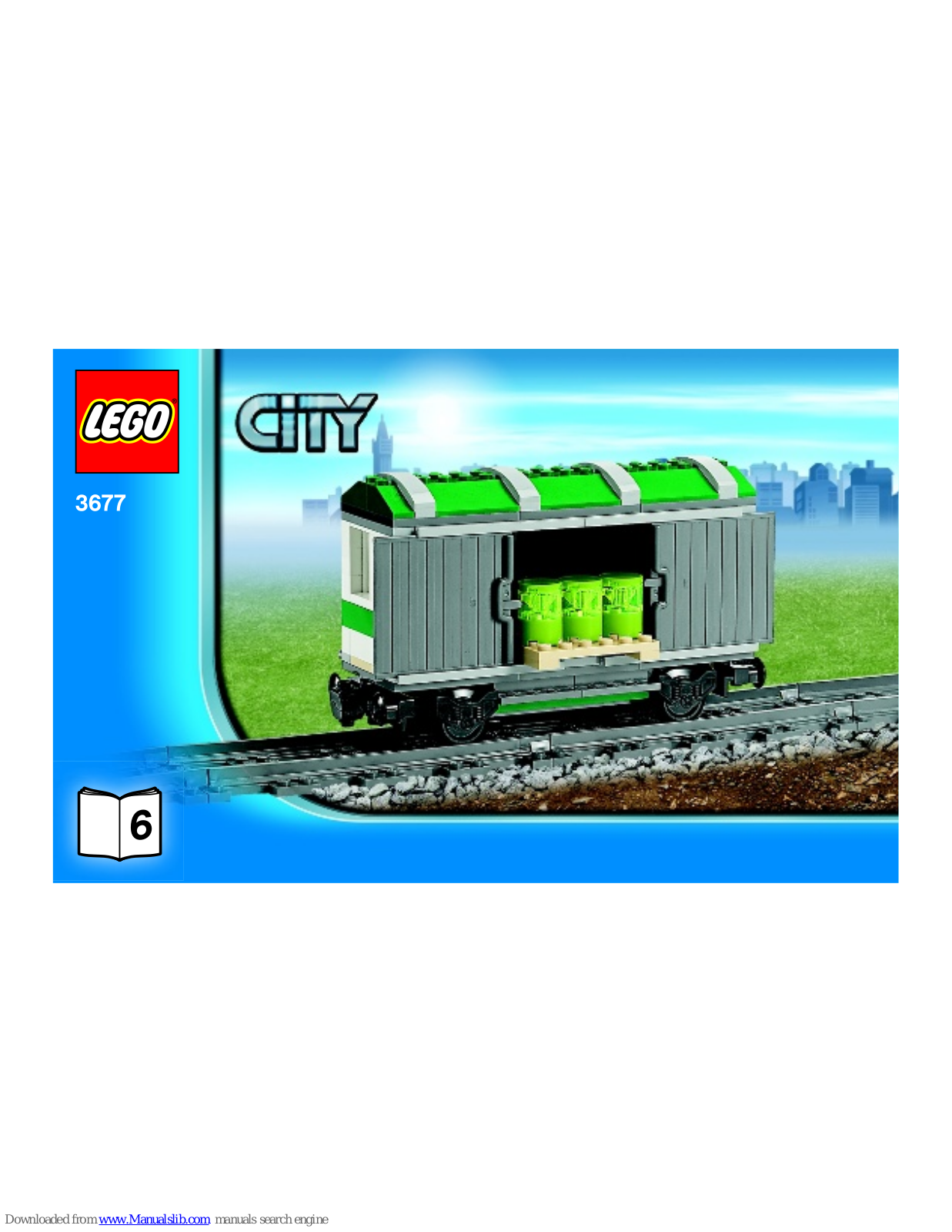 LEGO City 3677, 4527 Building Instructions