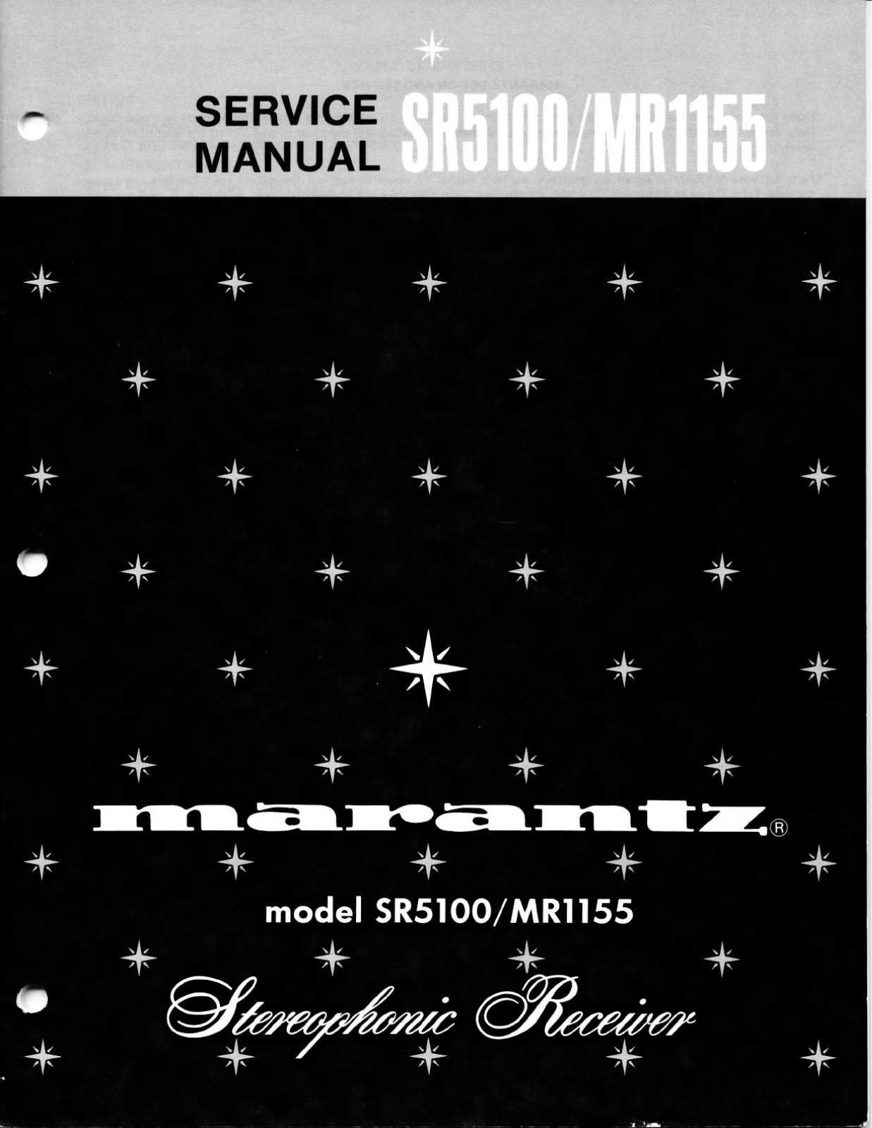 Marantz MR1155 Service Manual