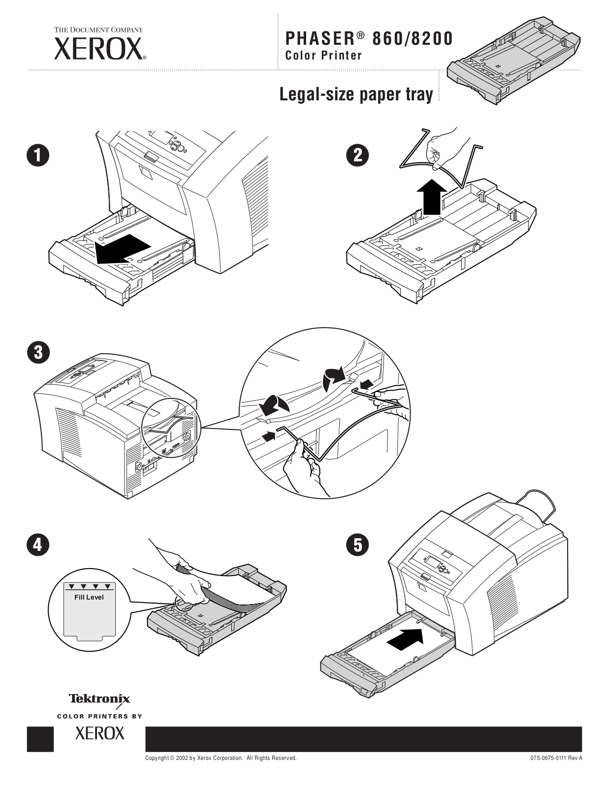 Xerox 860-8200 User Manual