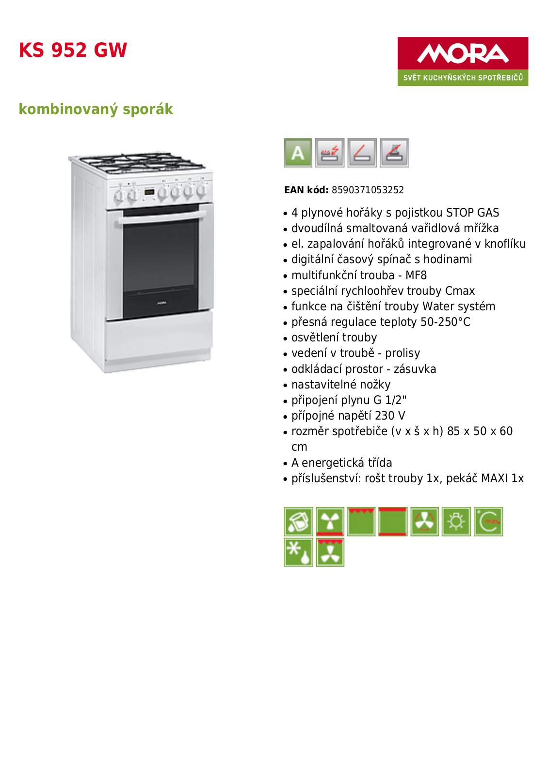 Mora KS 952 GW User Manual