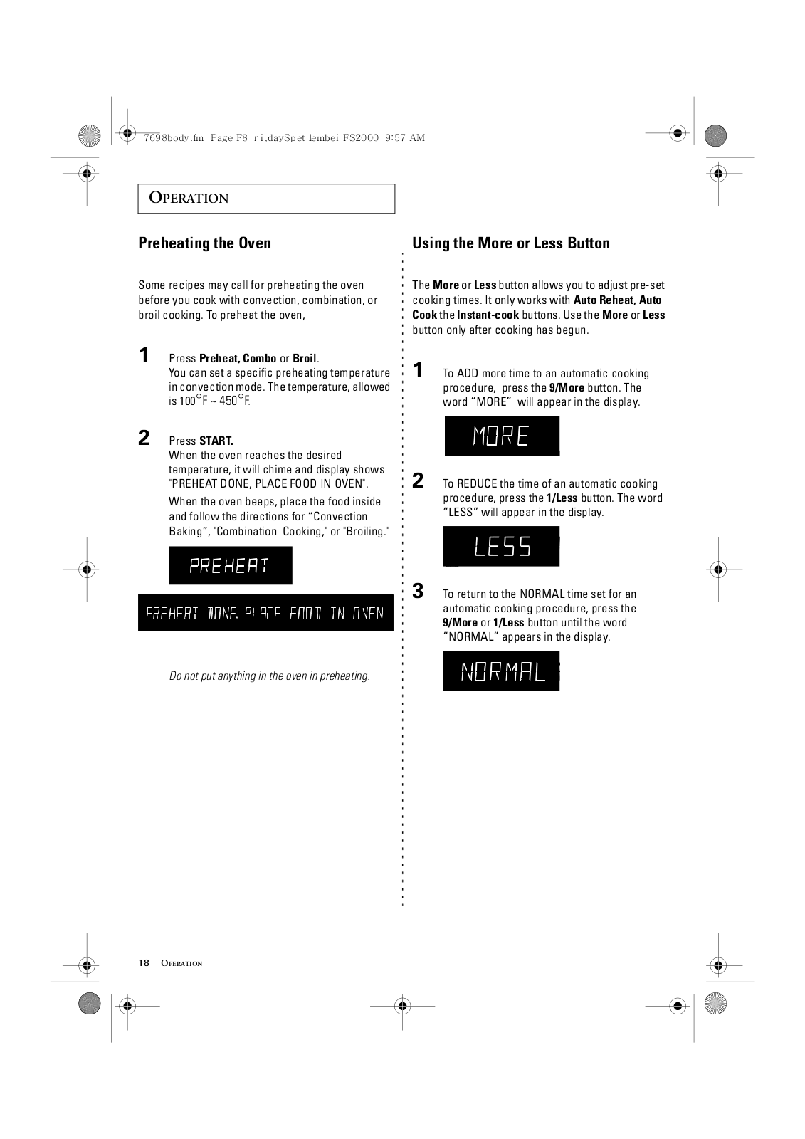 Samsung MC1015 Users Manual