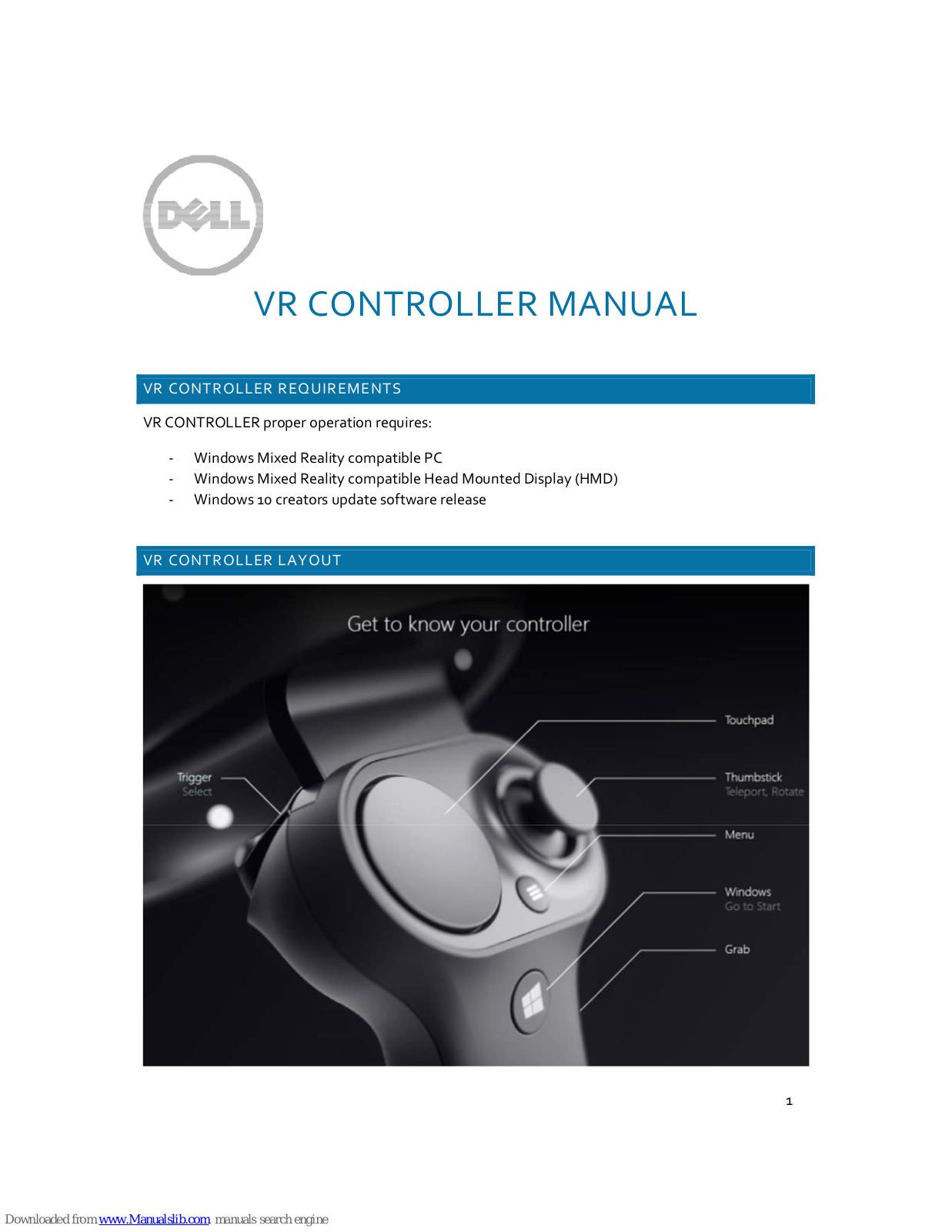 Dell VRC100-L, VRC100-R User Manual