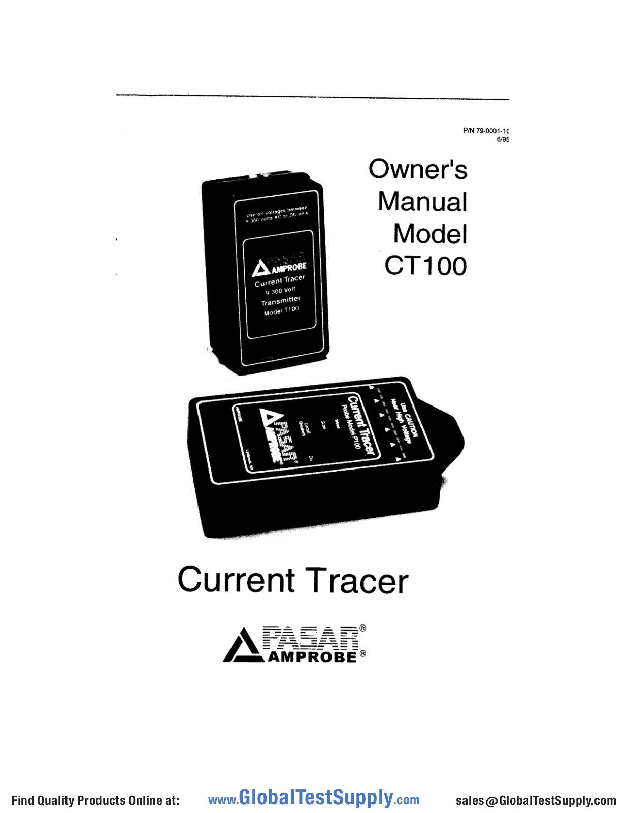 Amprobe CT-100 User manual - ManualMachine.com