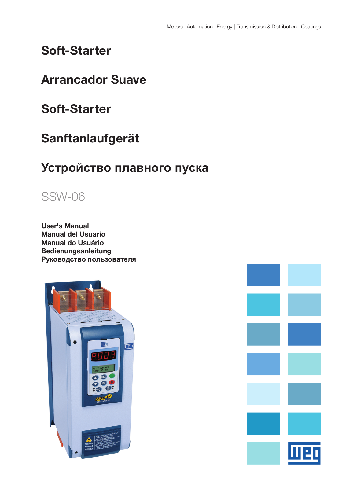 WEG SSW-06 User Manual