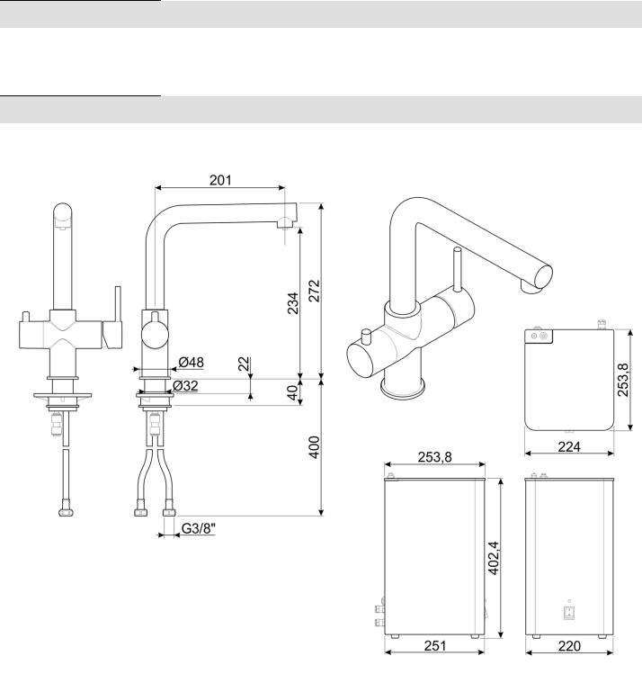 Smeg MAP100CR Product Information Sheet