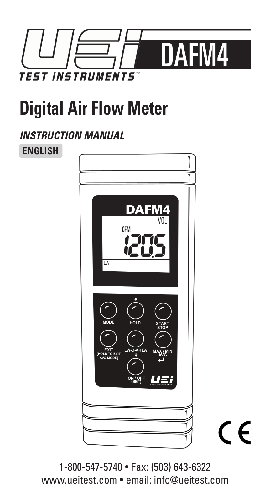 UEi DAFM4 User Manual