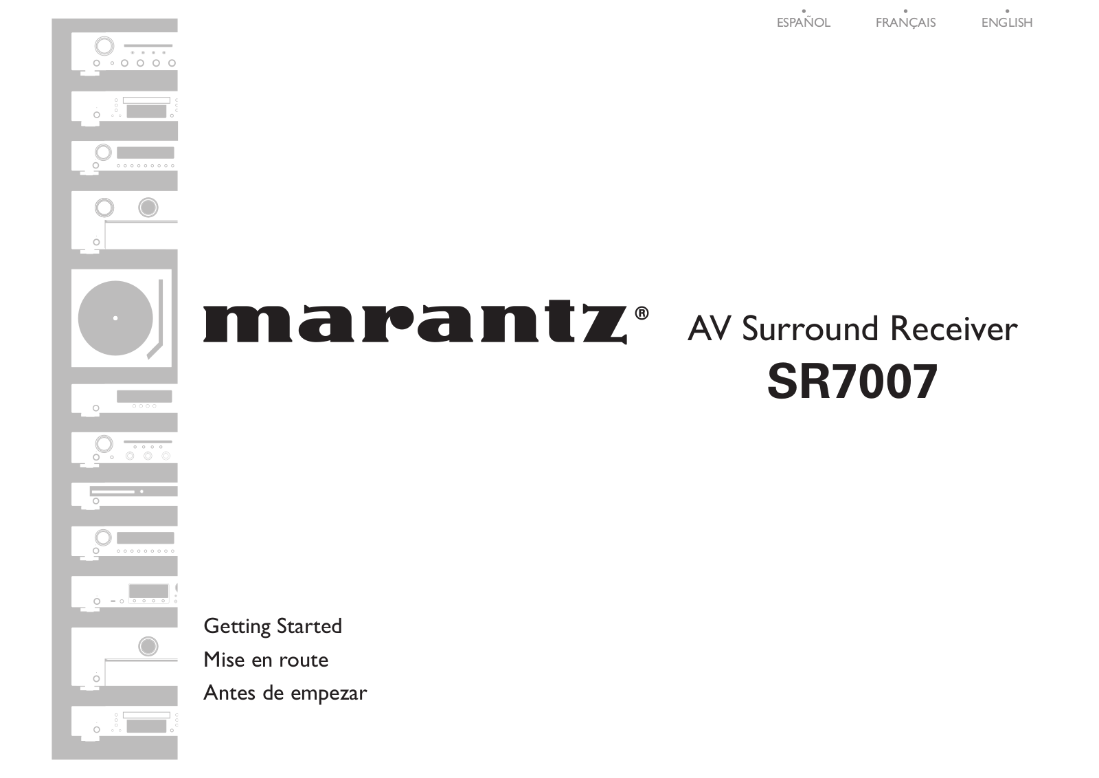 Marantz SR7007 User Manual