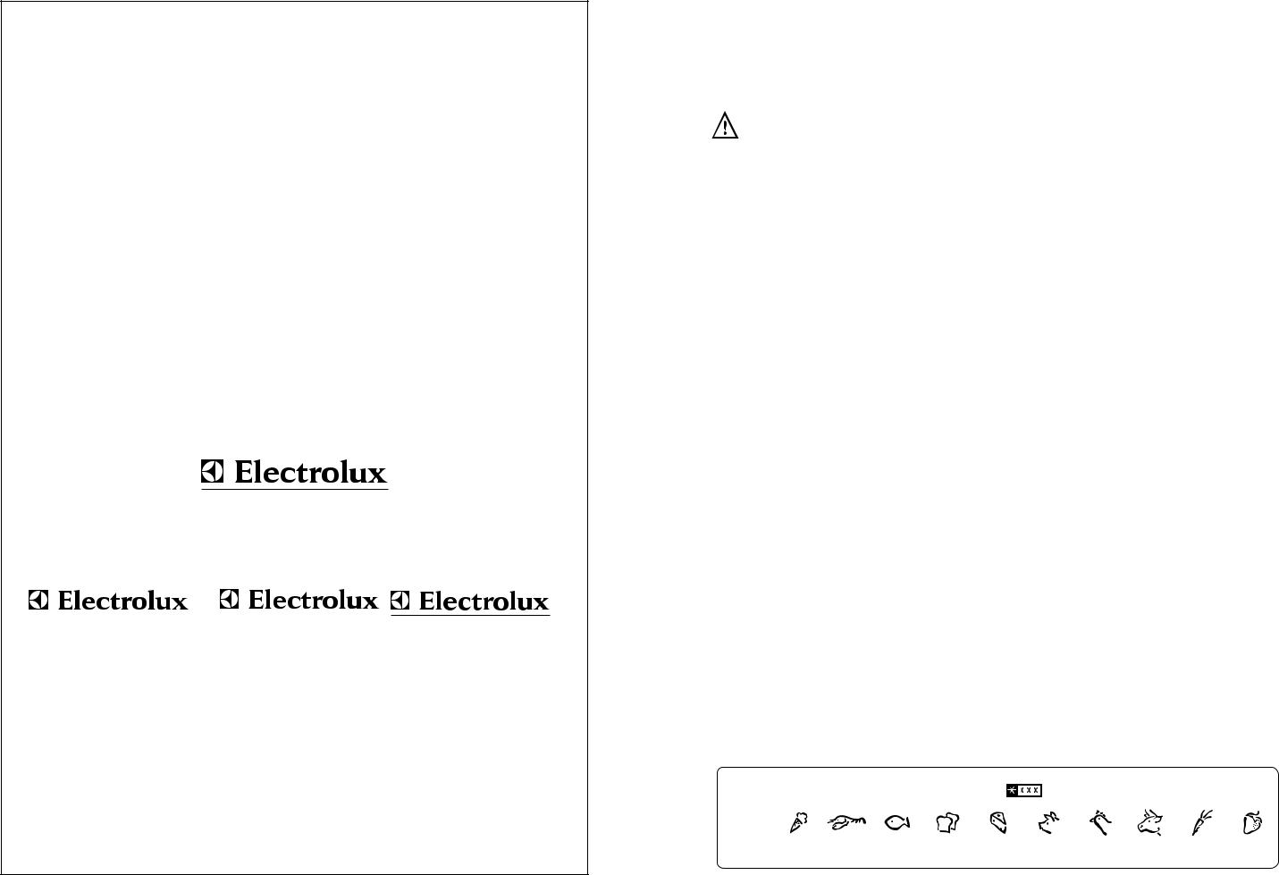 electrolux EU1227I User Manual
