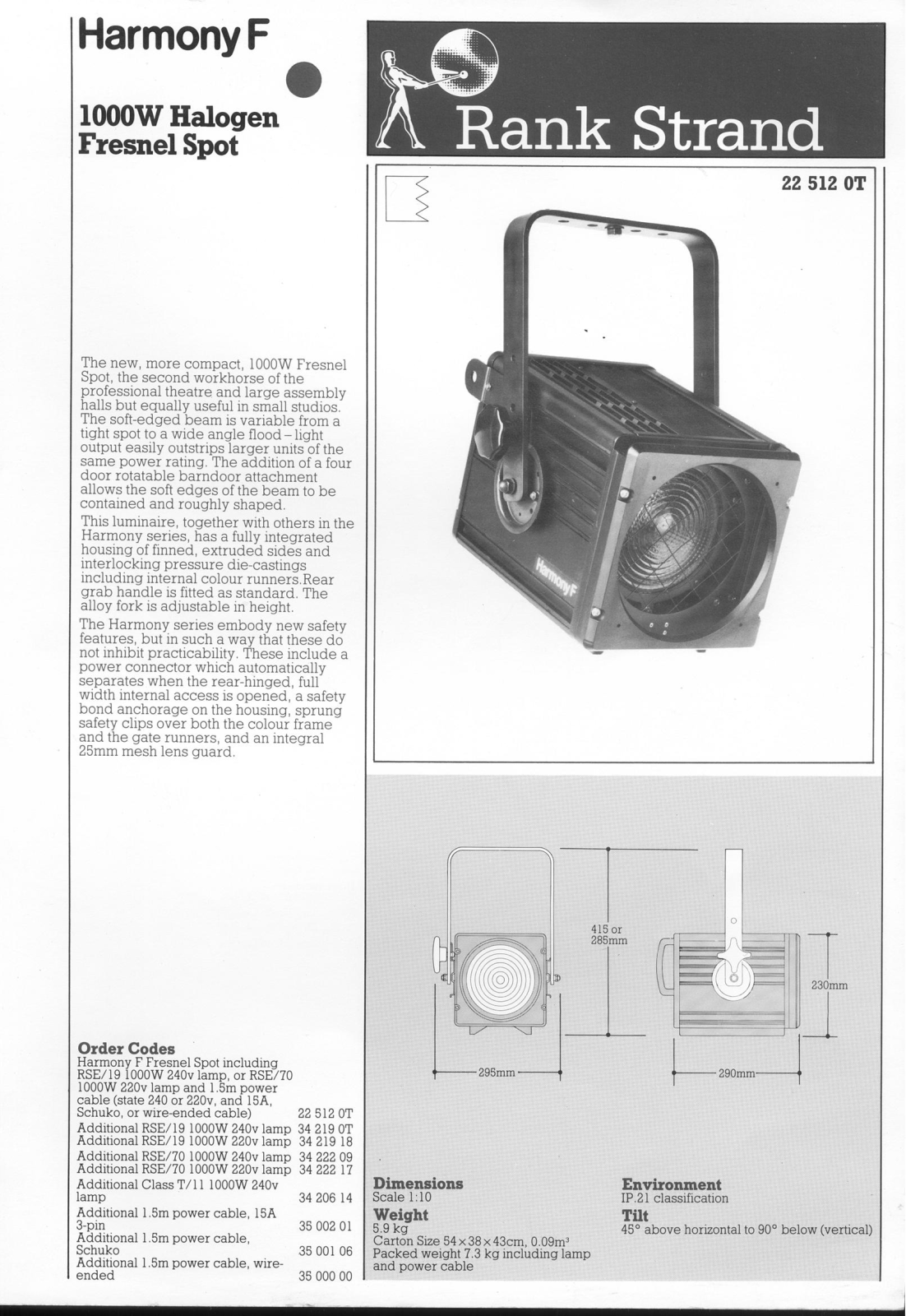 Strand Harmony Fresnel Datasheet - ManualMachine.com