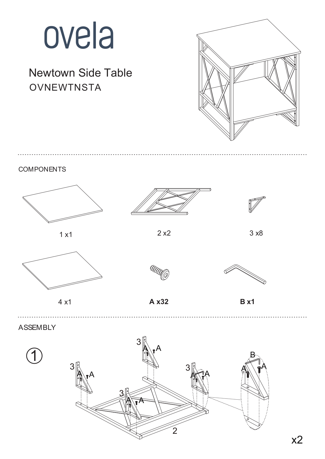 Ovela OVNEWTNSTA User guide - ManualMachine.com