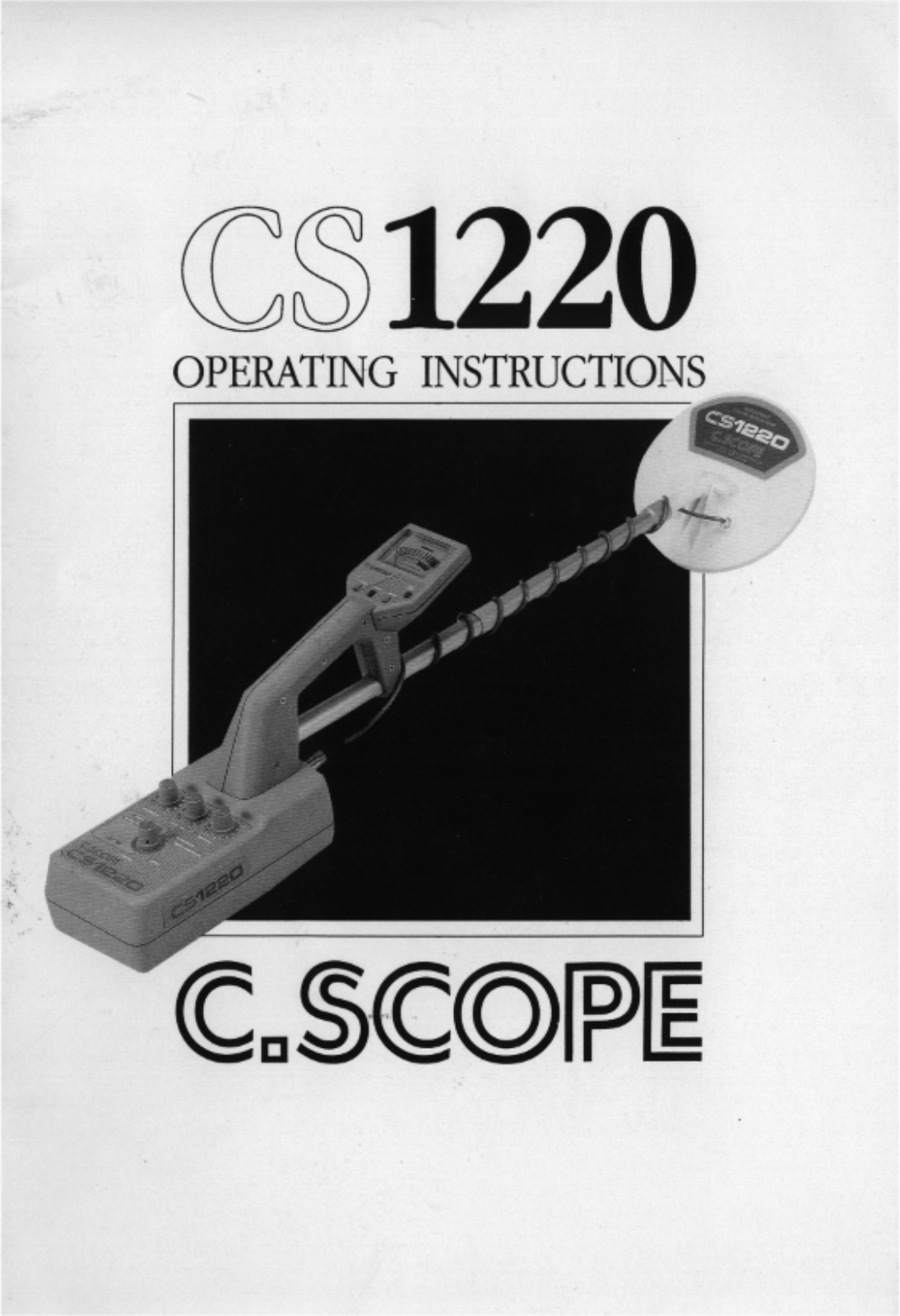 C-scope CS1220 User Manual