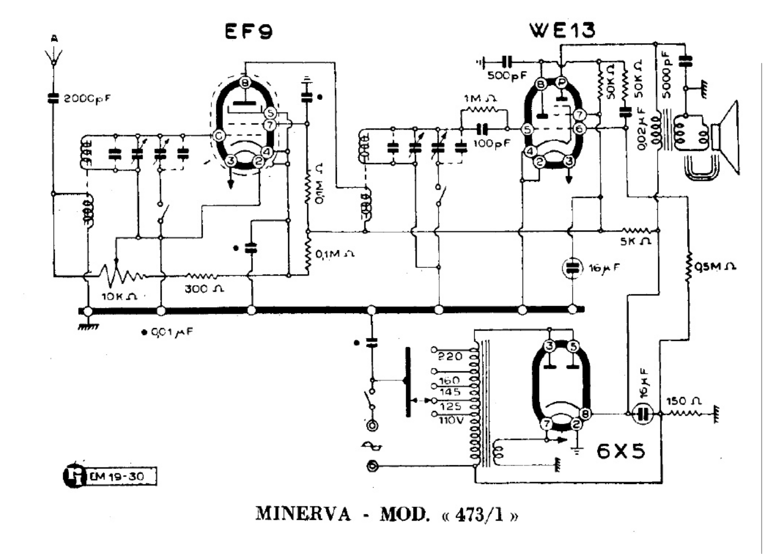 Minerva 473-1 Diagram - ManualMachine.com