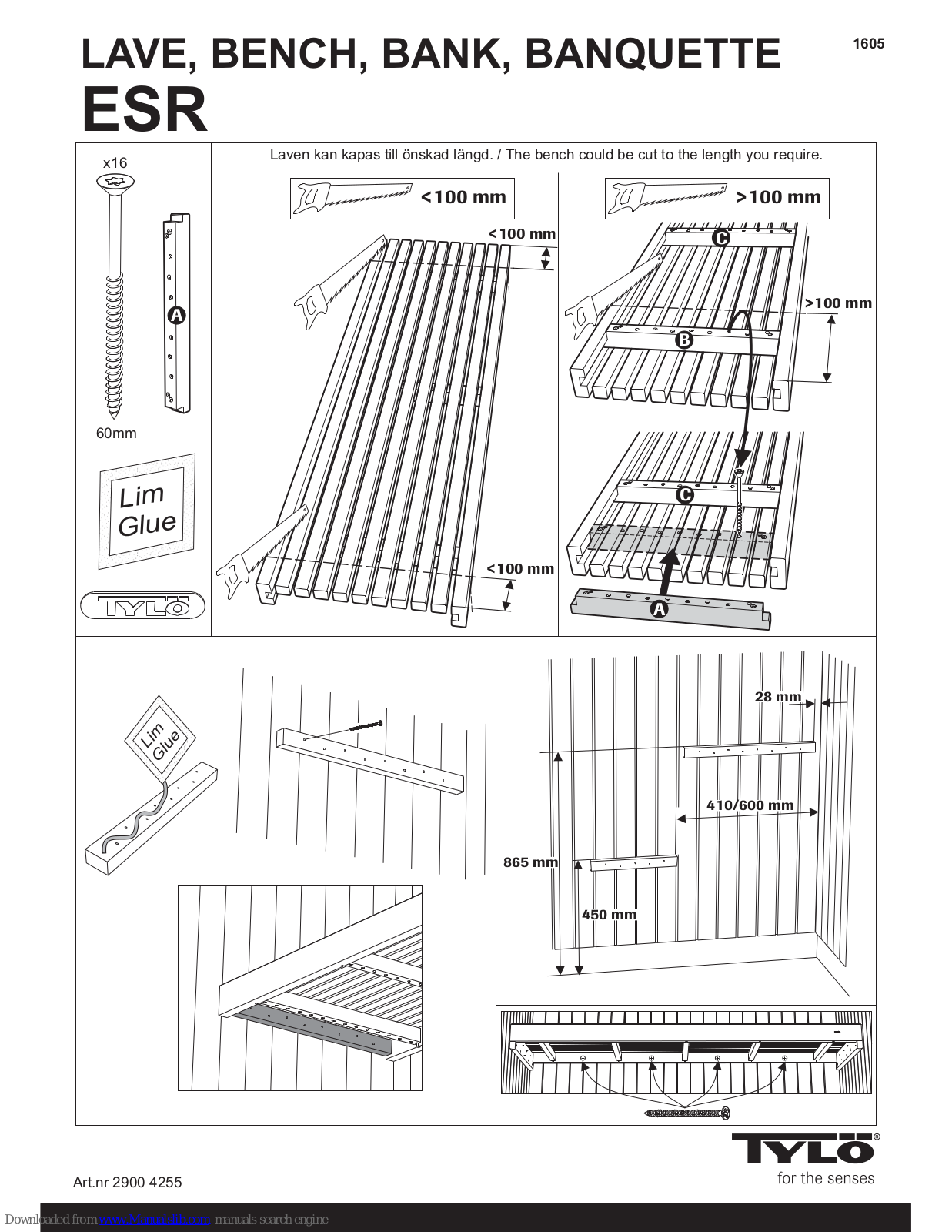 Tylo ESR Installation Manual