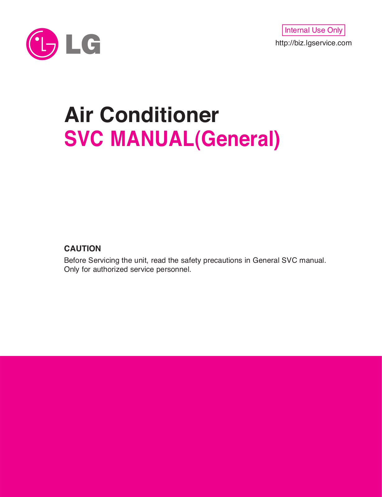 LG AIR CONDITIONER Schematic