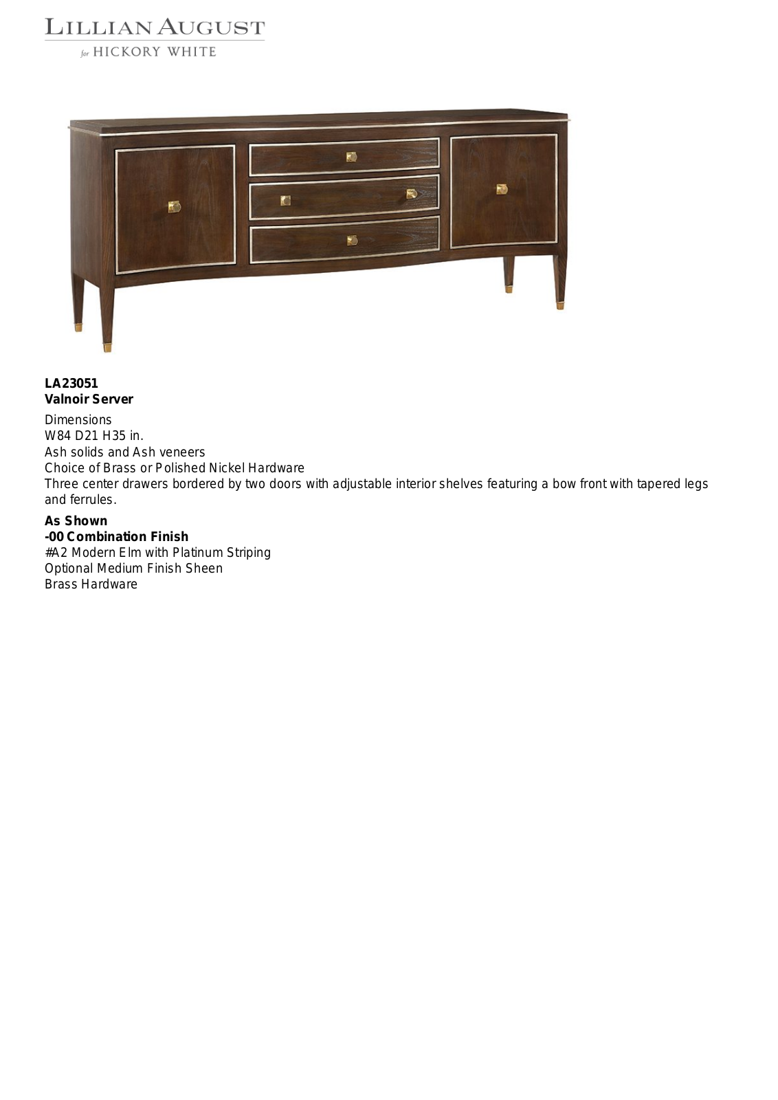 Lillian August LIGU1260 Specifications - ManualMachine.com