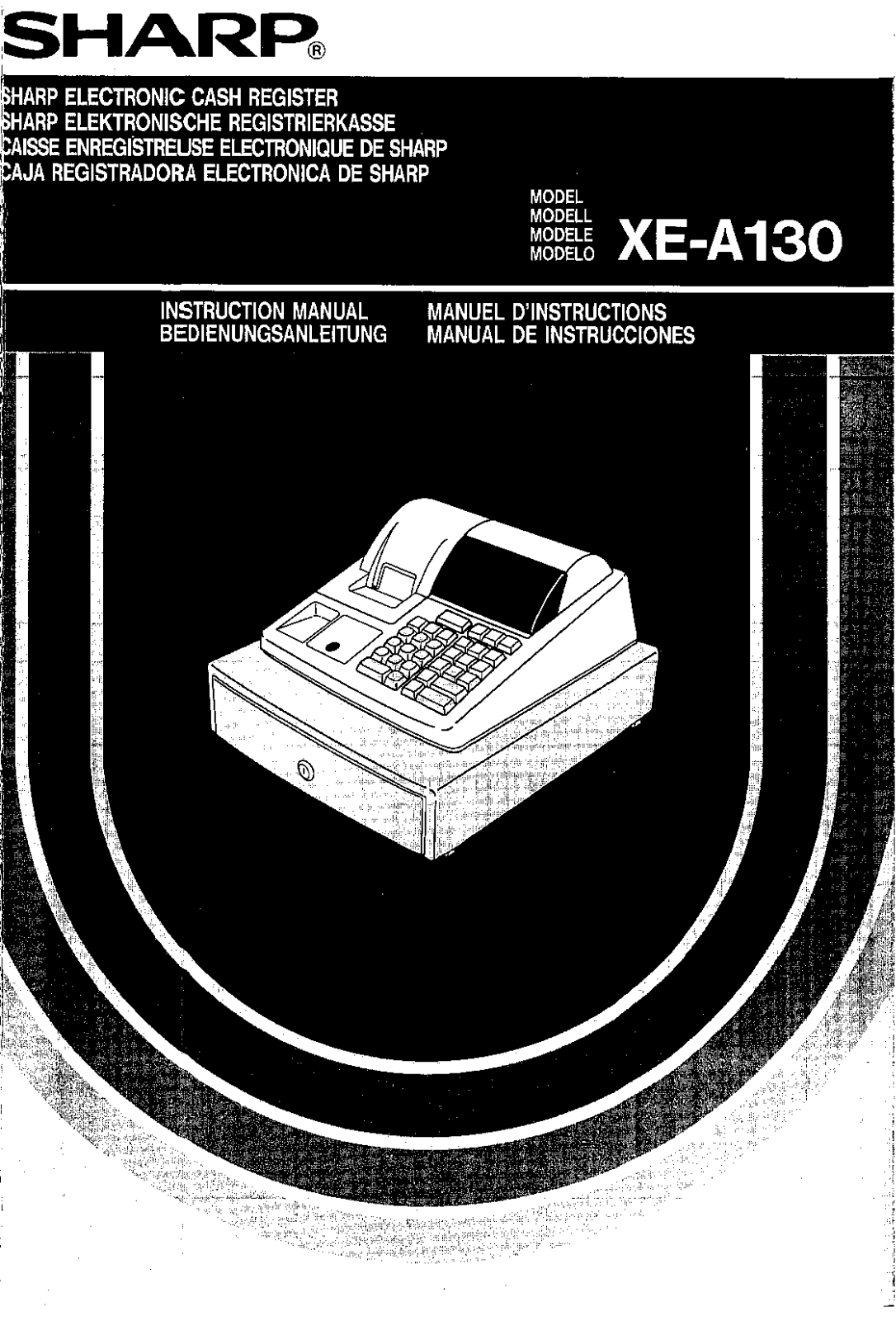 Sharp XE-A130 User Manual