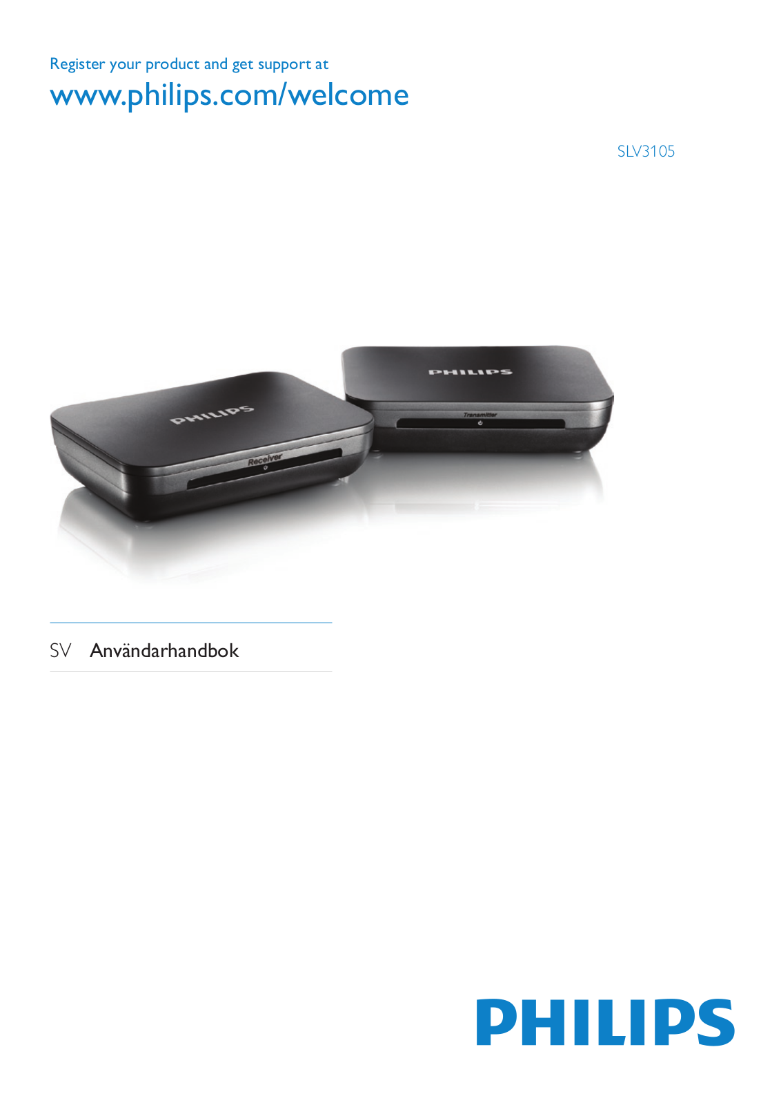 Philips SLV3105/12 User guide