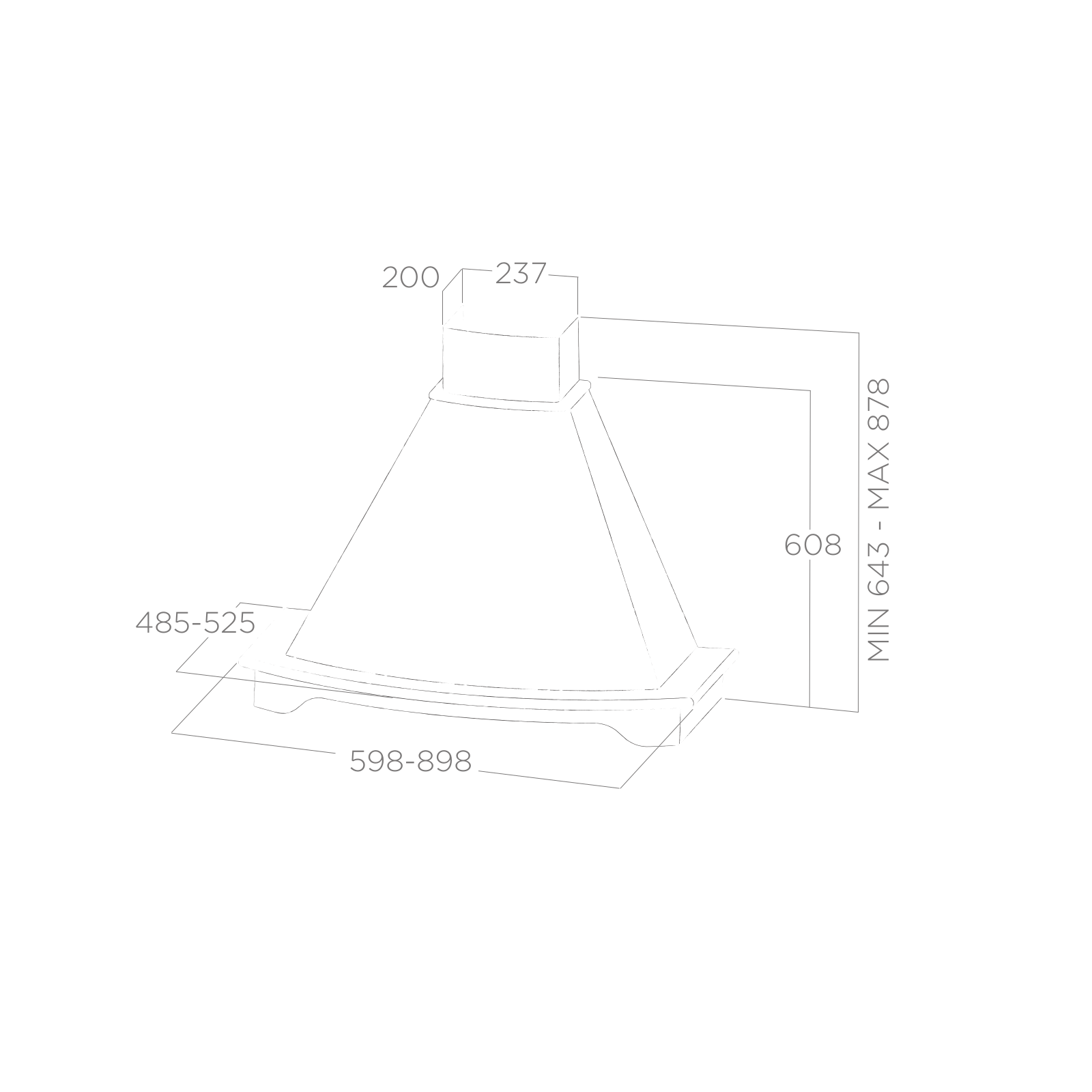 Elica CORALINE WH-A-90 User Manual