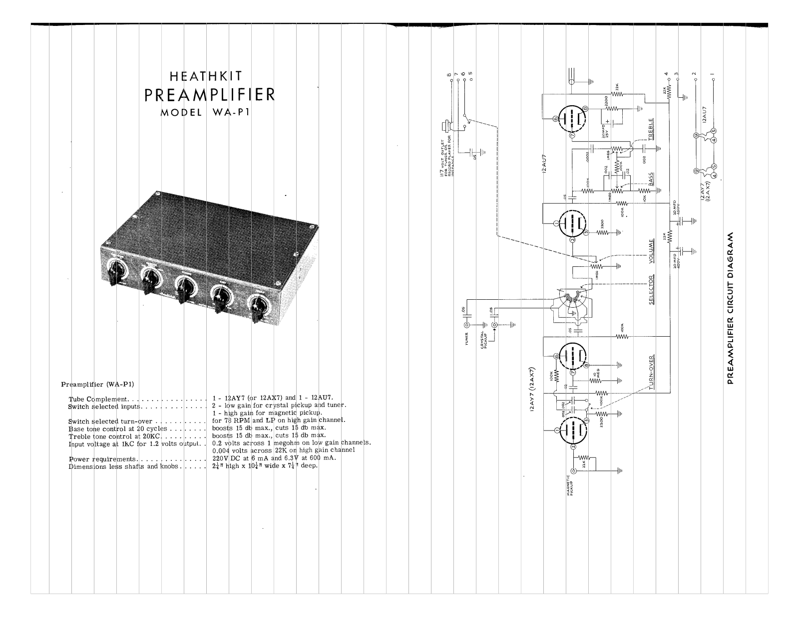 HEATHKIT WA-P1 User Manual