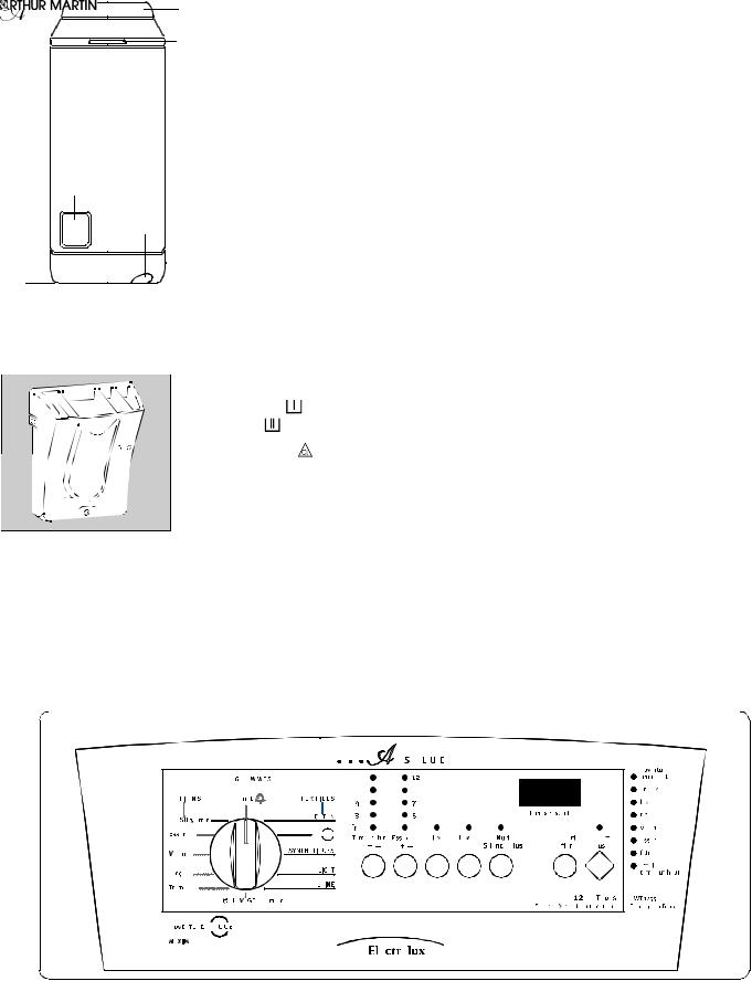 Arthur martin AWT 1155 AA User Manual