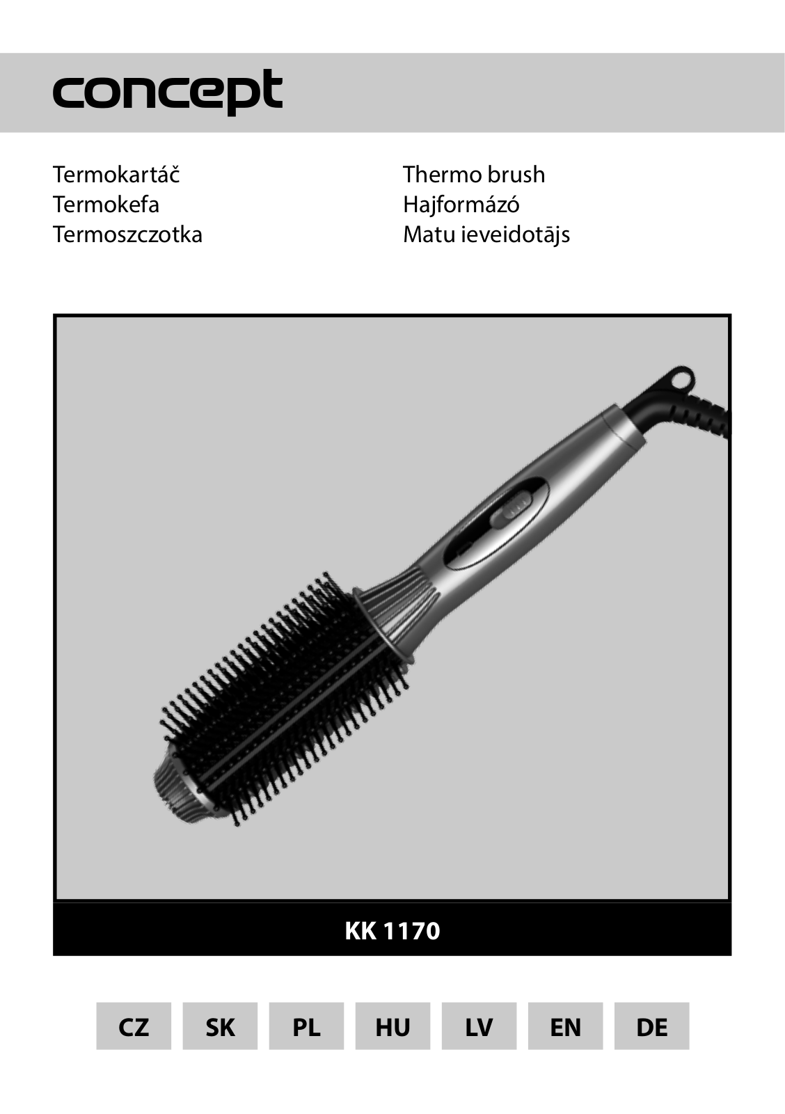 Concept KK-1170 User Manual