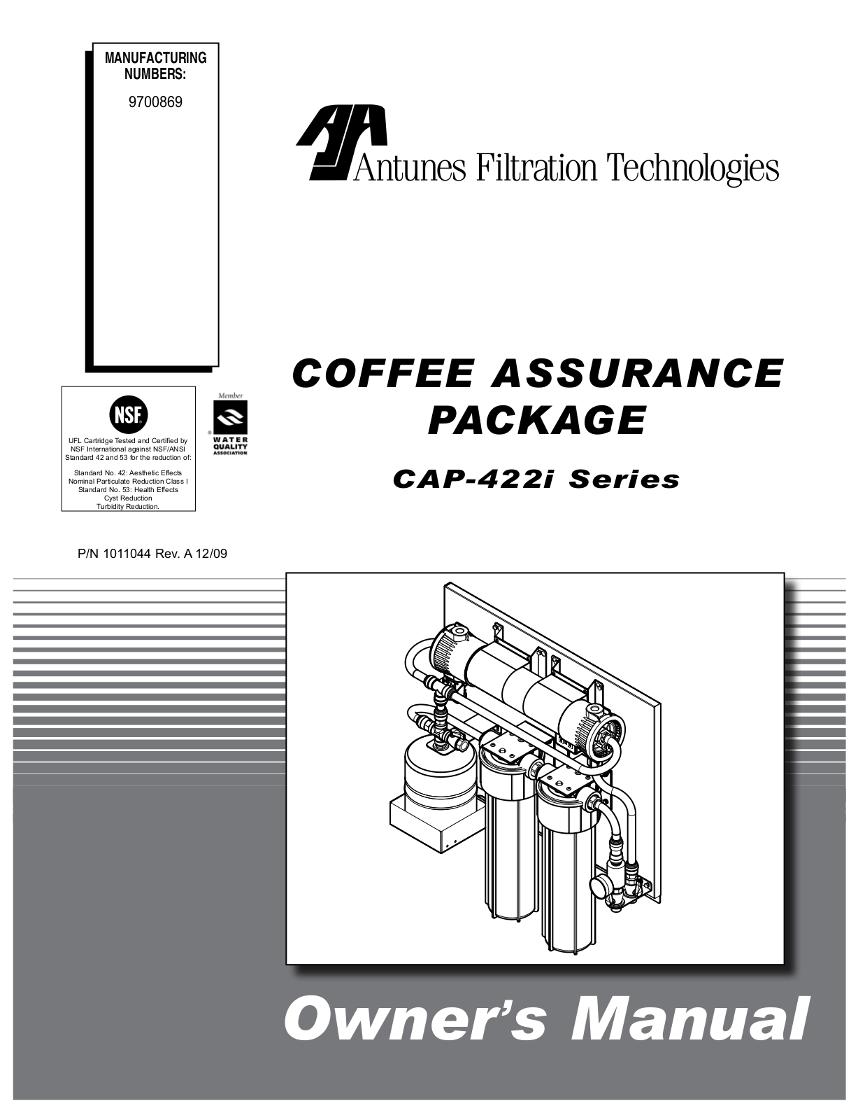 Antunes CAP-422i Installation Manual