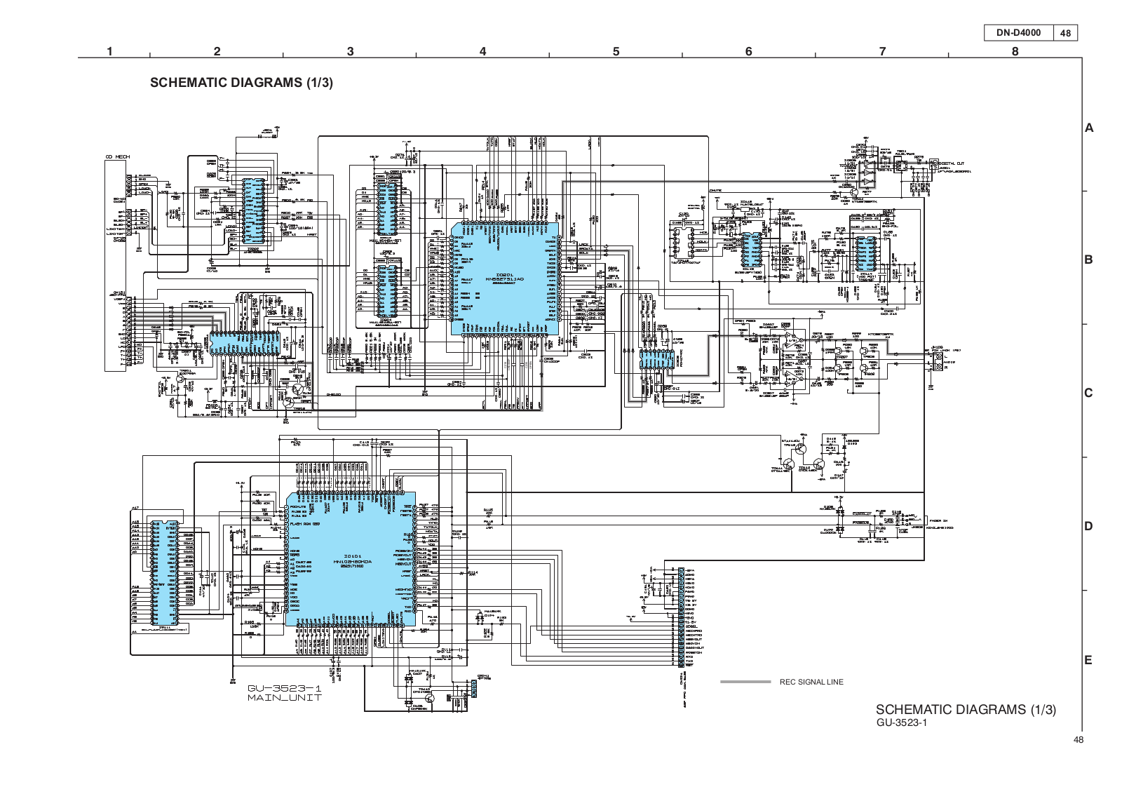 Denon DN D4000 Service Bulletin