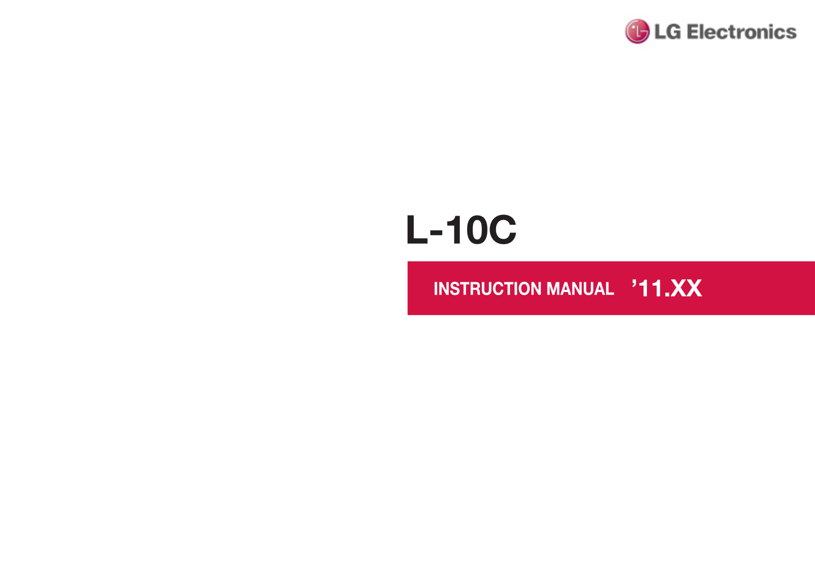 LG L10C Users manual