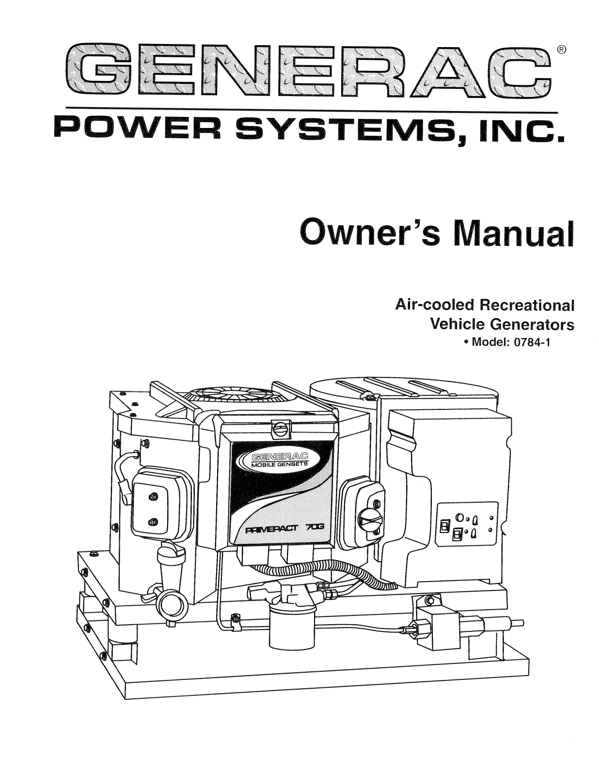 Generac 0784-1 User Manual