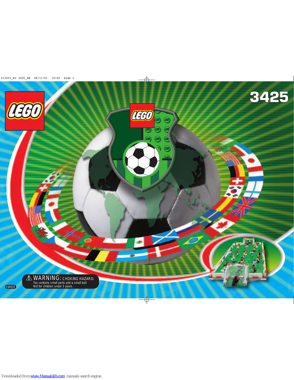 LEGO 3425, 3420 Building Instructions