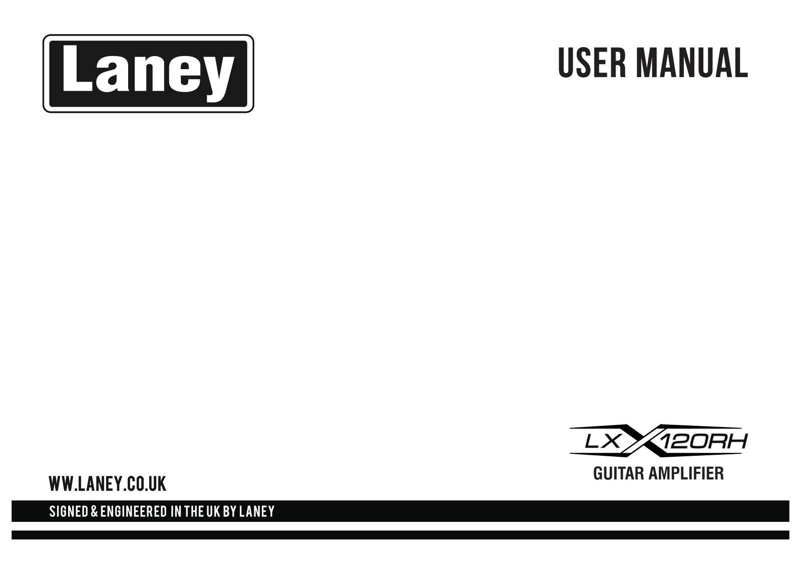 Laney LX120RH User Manual