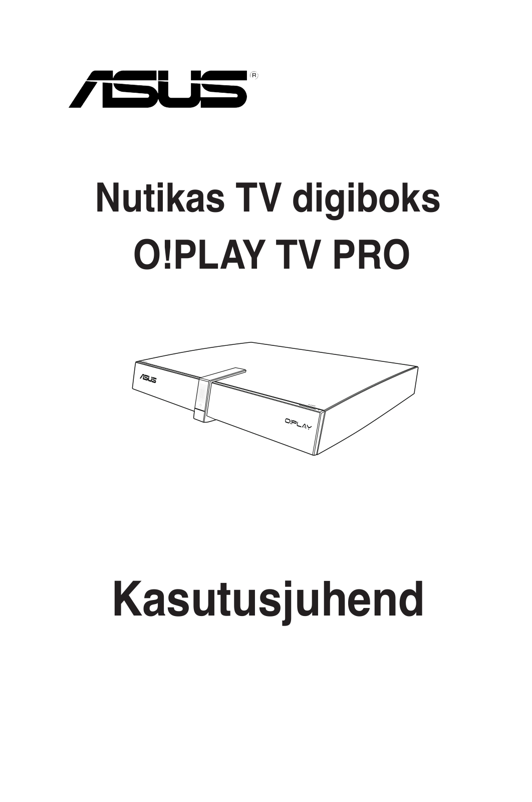 Asus O!PLAY TV PRO User Manual