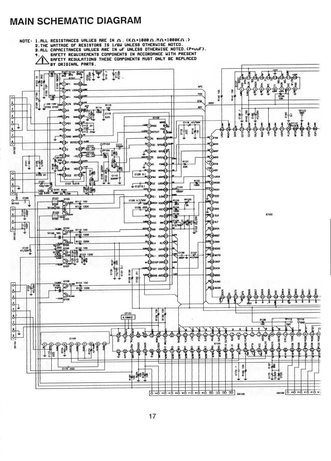 NAD 514 Schematic