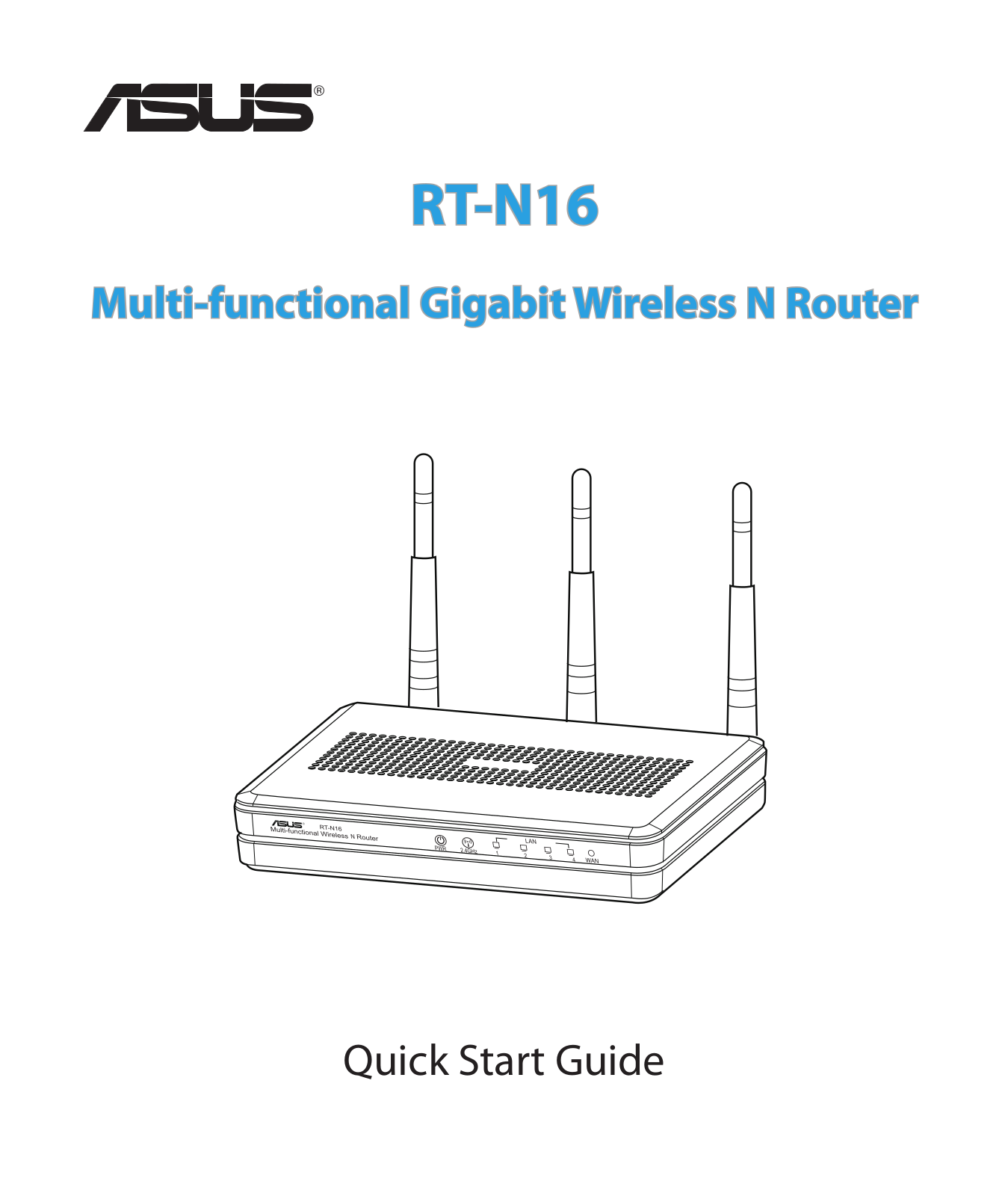 ASUS RT-N16, APAC7708 User Manual