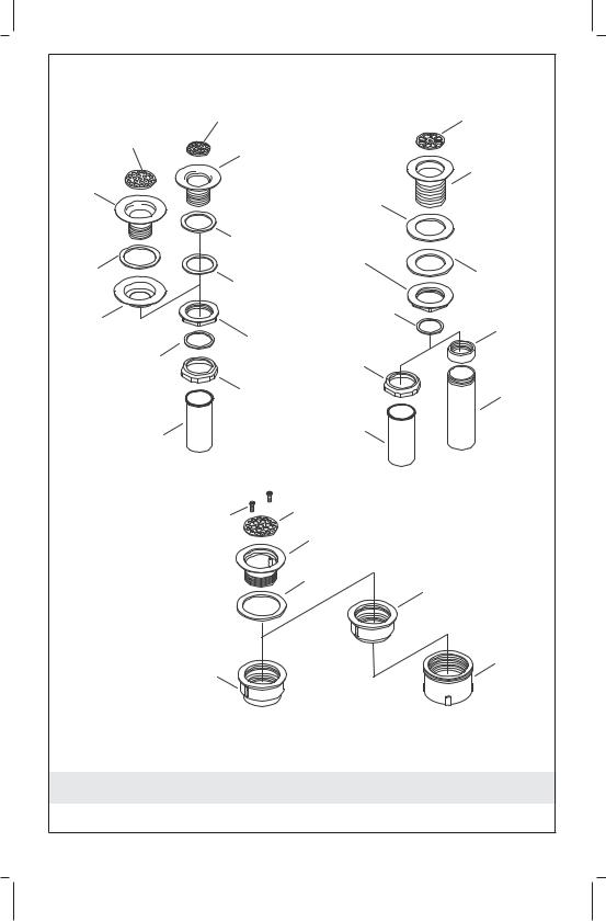 KOHLER K-8807, K-8820, K-9115, K-9118, K-9142 User Manual